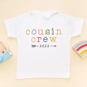 Cousin Crew Personalised Year Toddler & Kids T Shirt