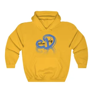 Custom Drip Graffiti Shadow Unisex Heavy Blend™ Hooded Sweatshirt