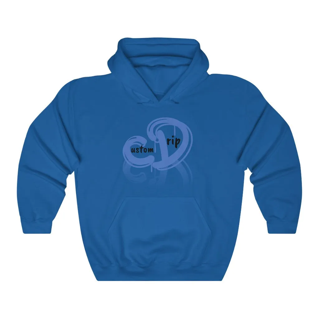Custom Drip Graffiti Shadow Unisex Heavy Blend™ Hooded Sweatshirt