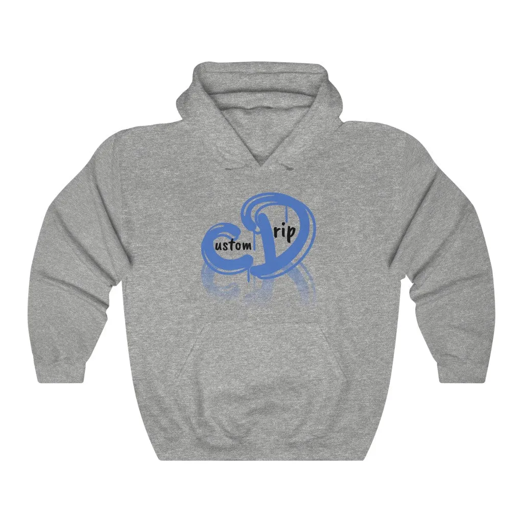 Custom Drip Graffiti Shadow Unisex Heavy Blend™ Hooded Sweatshirt