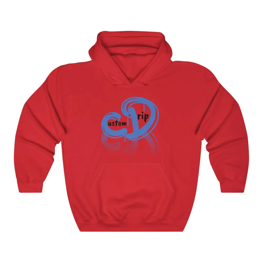 Custom Drip Graffiti Shadow Unisex Heavy Blend™ Hooded Sweatshirt