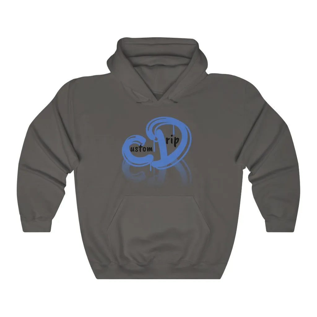 Custom Drip Graffiti Shadow Unisex Heavy Blend™ Hooded Sweatshirt
