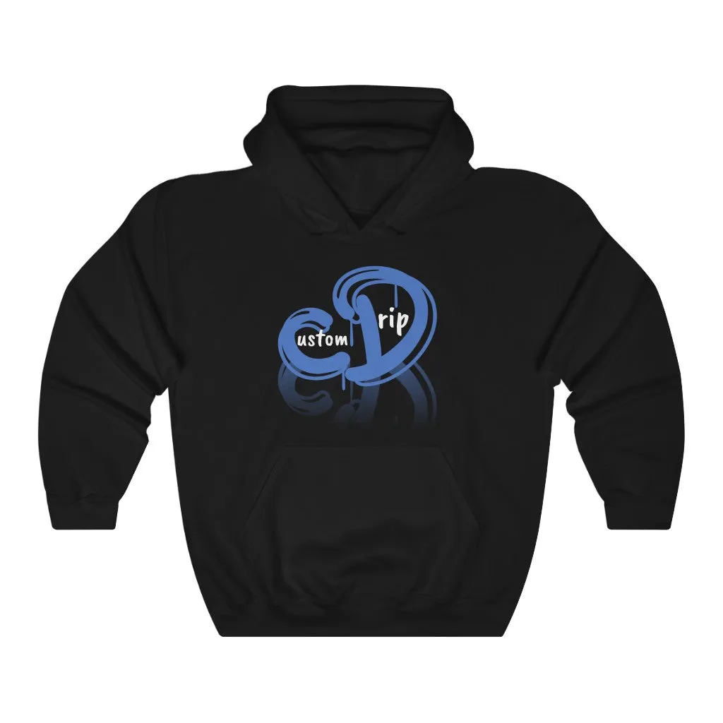 Custom Drip Graffiti Shadow Unisex Heavy Blend™ Hooded Sweatshirt