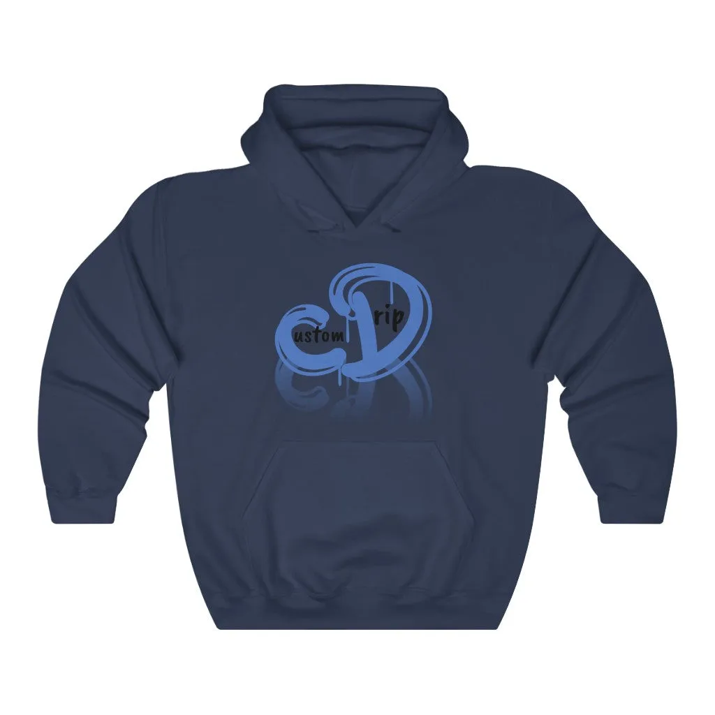 Custom Drip Graffiti Shadow Unisex Heavy Blend™ Hooded Sweatshirt