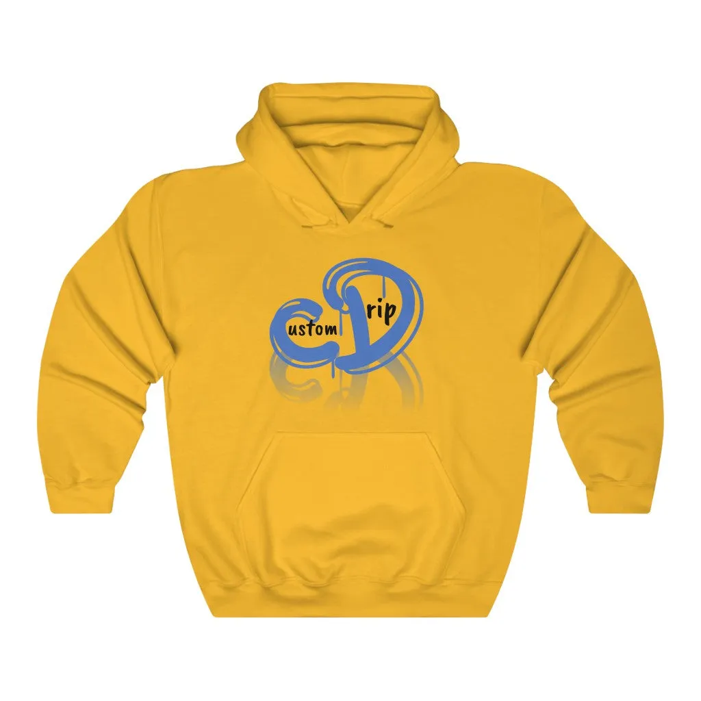 Custom Drip Graffiti Shadow Unisex Heavy Blend™ Hooded Sweatshirt