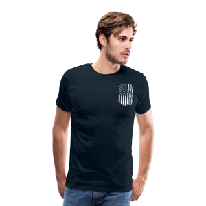 Dad American Flag Men's Premium T-Shirt (CK1903)