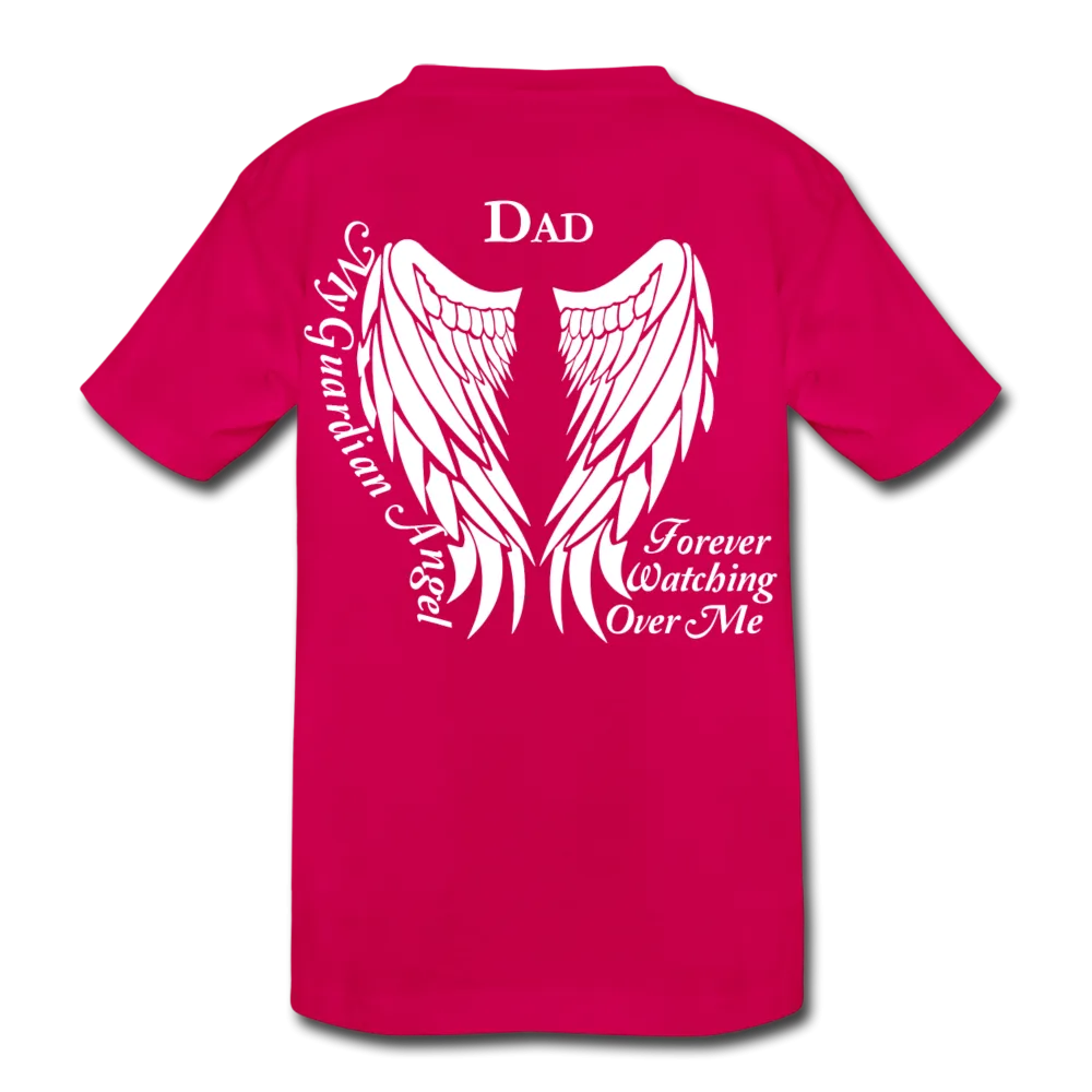 Dad Guardian Angel Kids' Premium T-Shirt (CK1452)