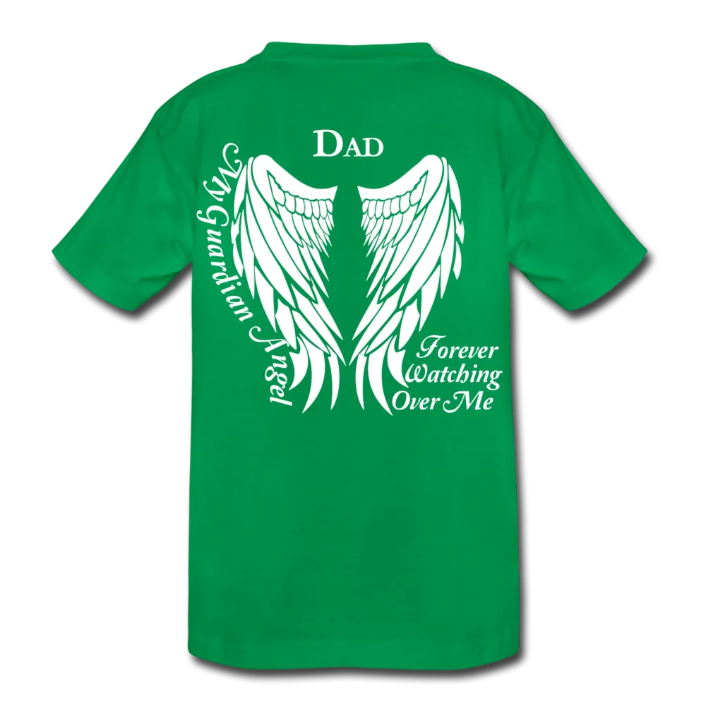 Dad Guardian Angel Kids' Premium T-Shirt (CK1452)