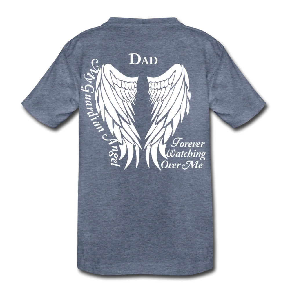 Dad Guardian Angel Kids' Premium T-Shirt (CK1452)
