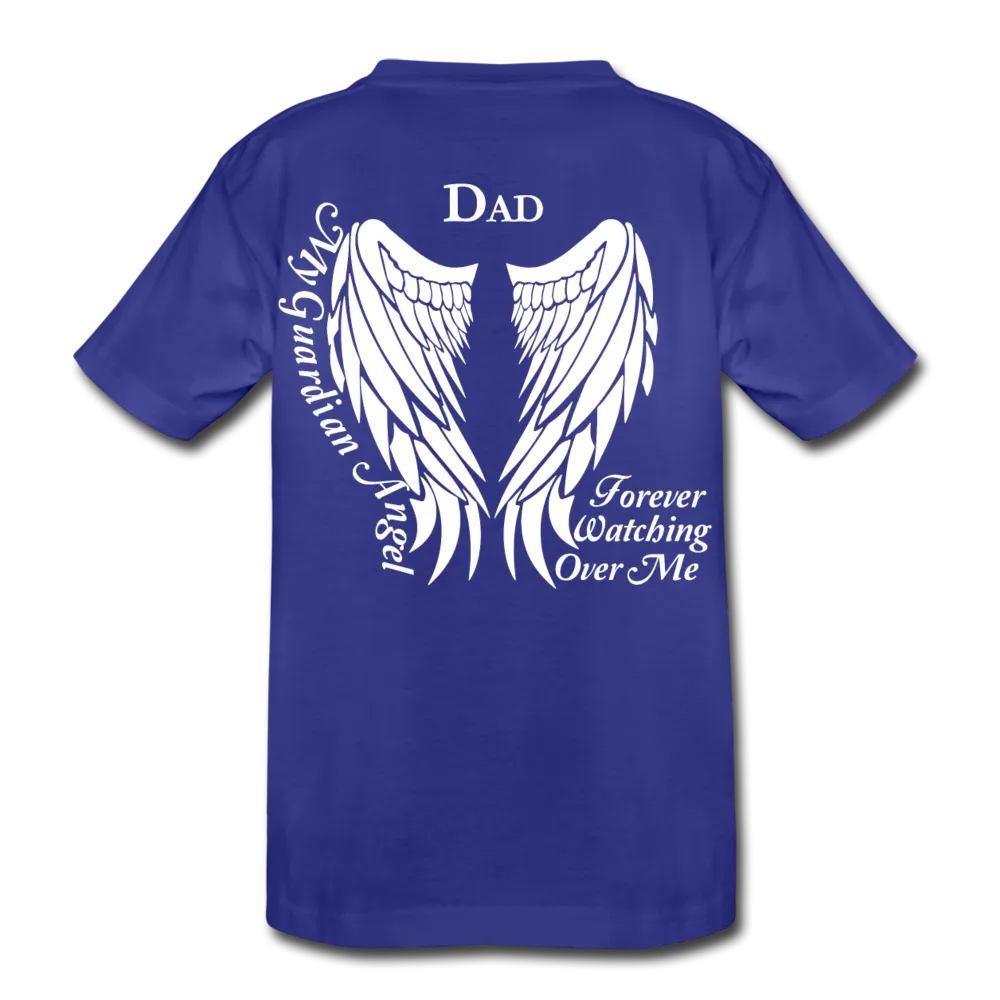 Dad Guardian Angel Kids' Premium T-Shirt (CK1452)