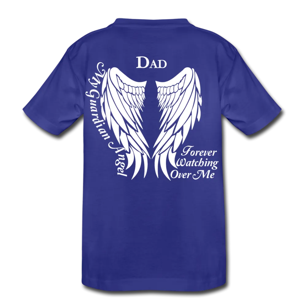Dad Guardian Angel Kids' Premium T-Shirt (CK1452)