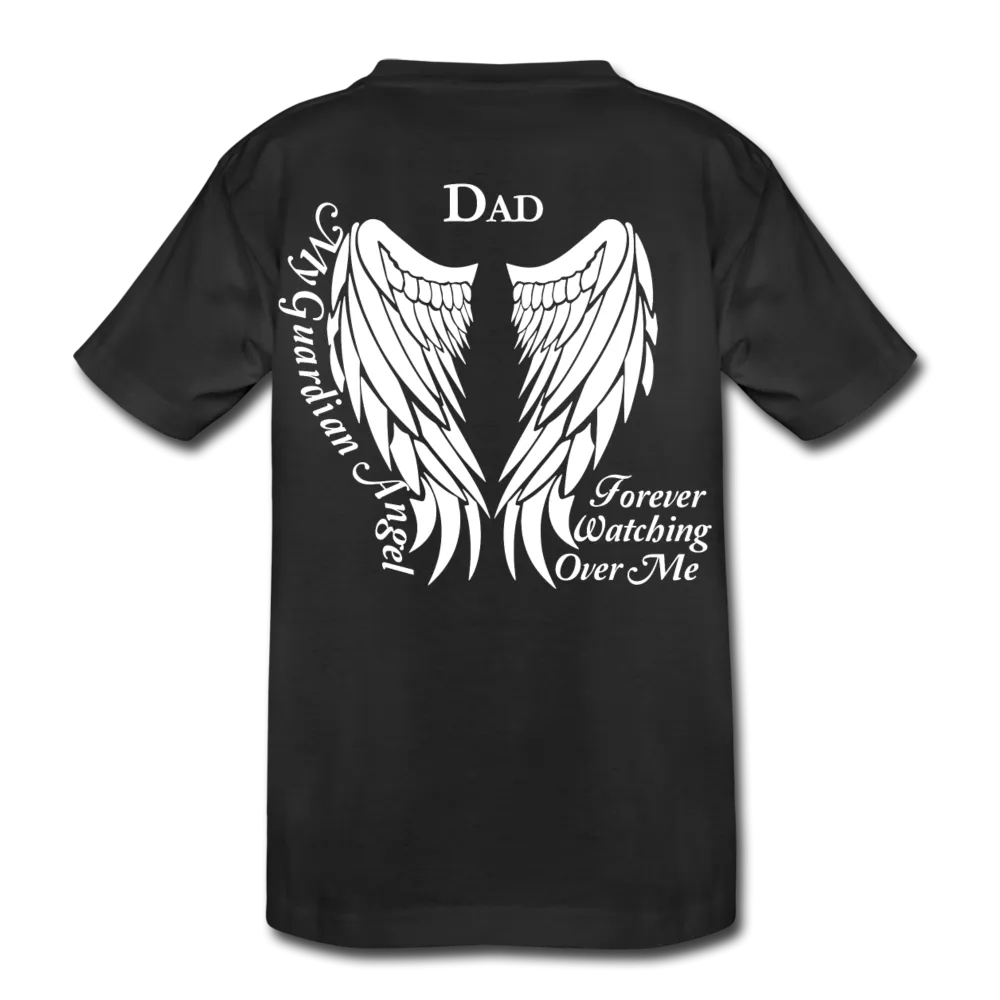 Dad Guardian Angel Kids' Premium T-Shirt (CK1452)