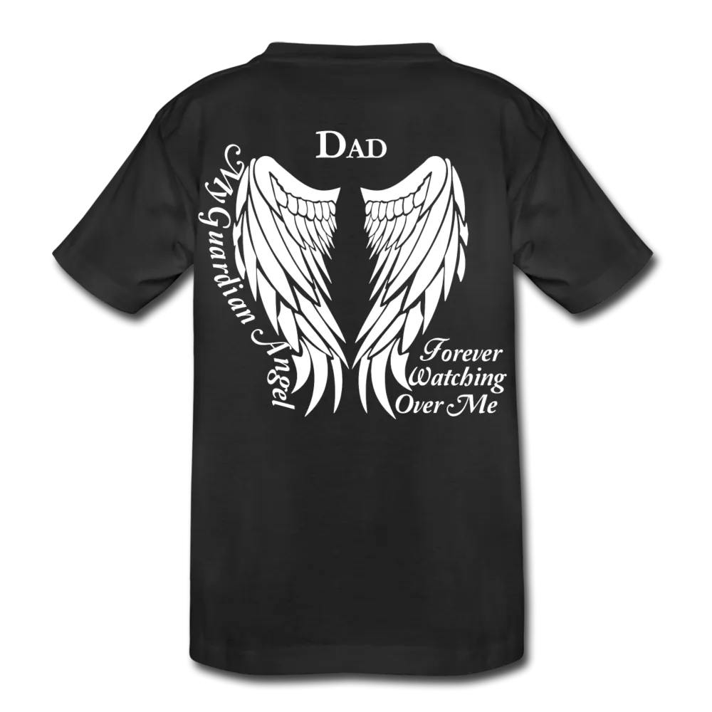 Dad Guardian Angel Kids' Premium T-Shirt (CK1452)