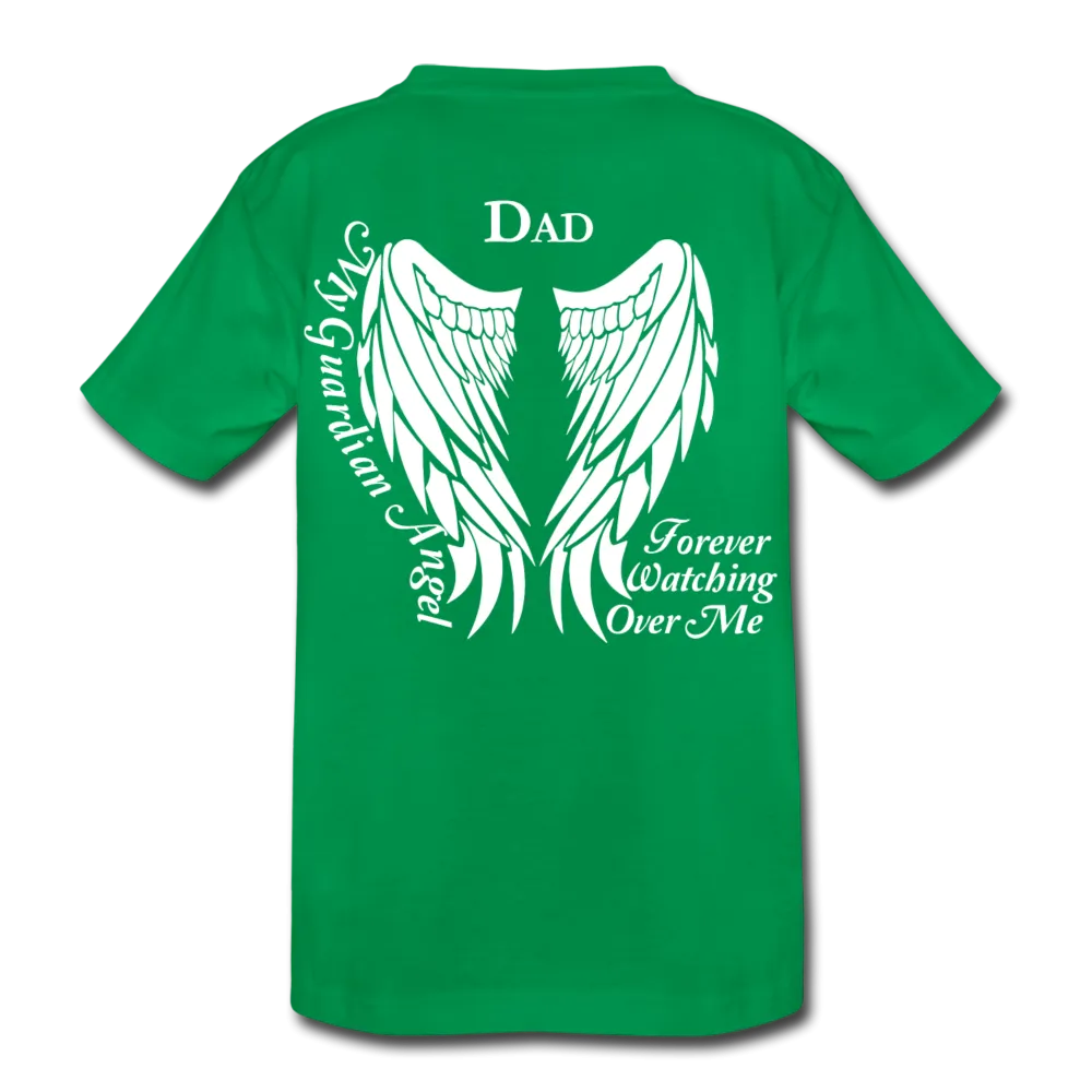 Dad Guardian Angel Kids' Premium T-Shirt (CK1452)