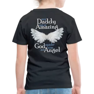 Daddy Amazing Angel Toddler Premium T-Shirt (CK1381)