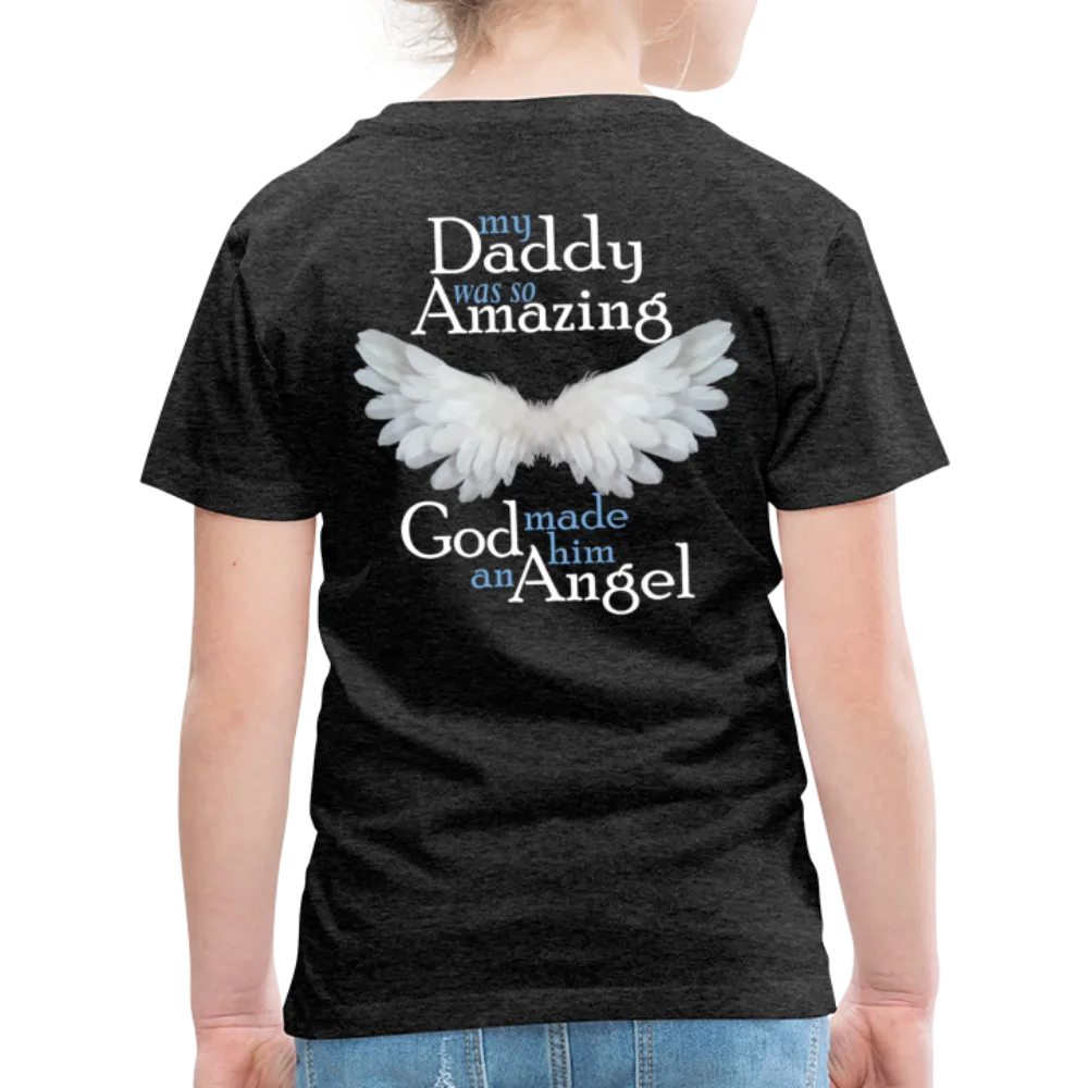 Daddy Amazing Angel Toddler Premium T-Shirt (CK1381)