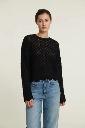 Dania LS Sweater - Black