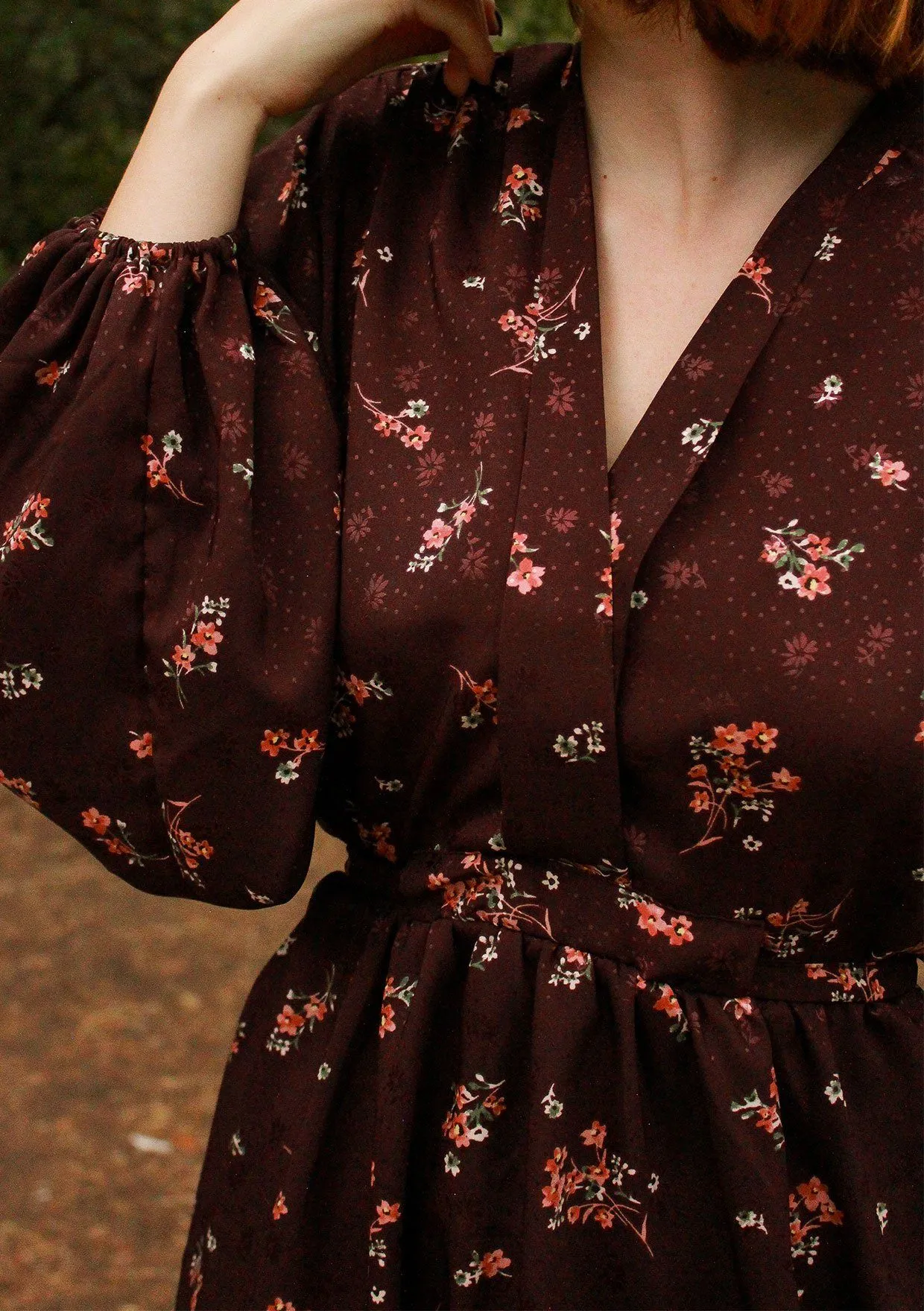 Dawn To Dusk Floral Mini Dress
