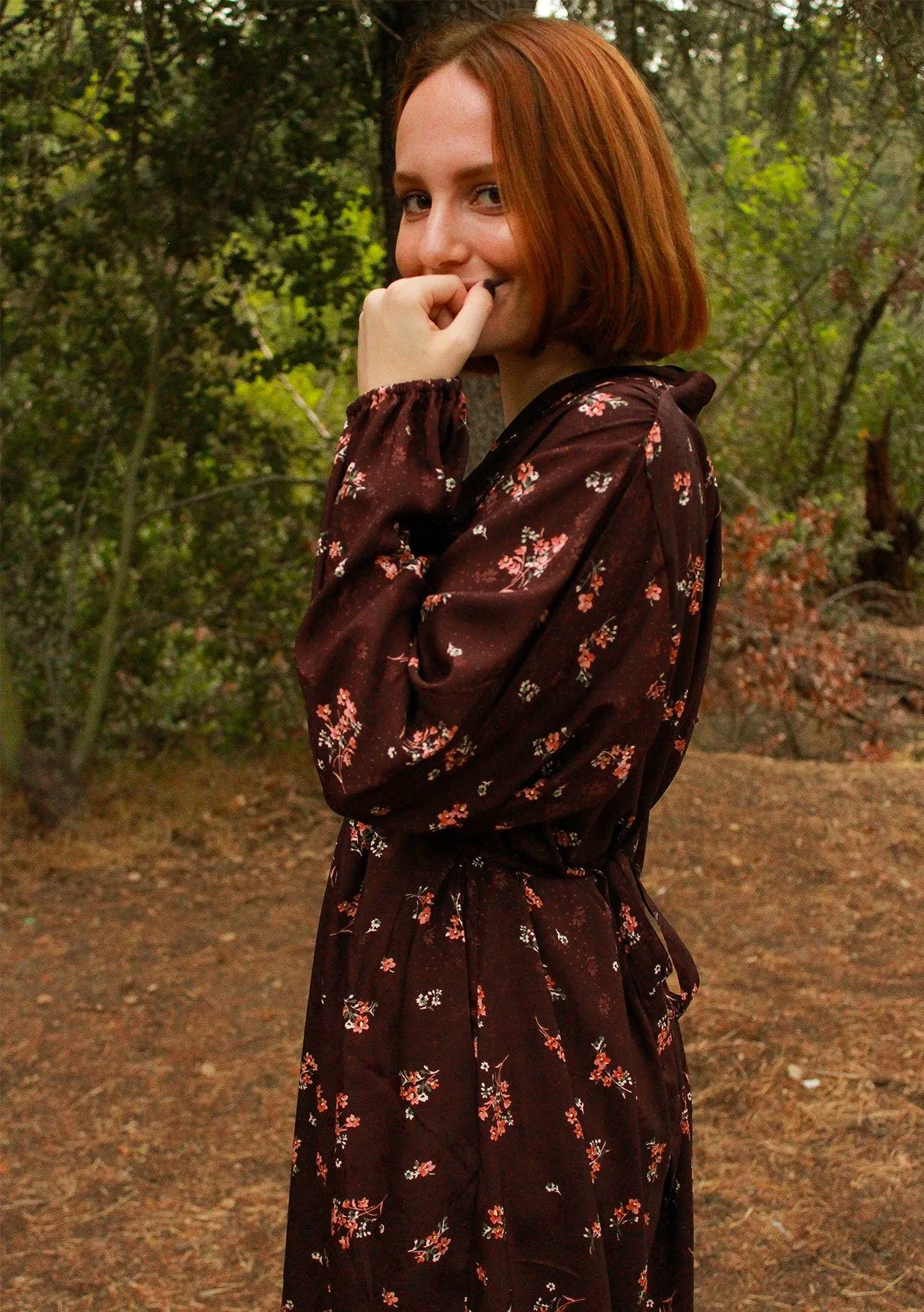 Dawn To Dusk Floral Mini Dress