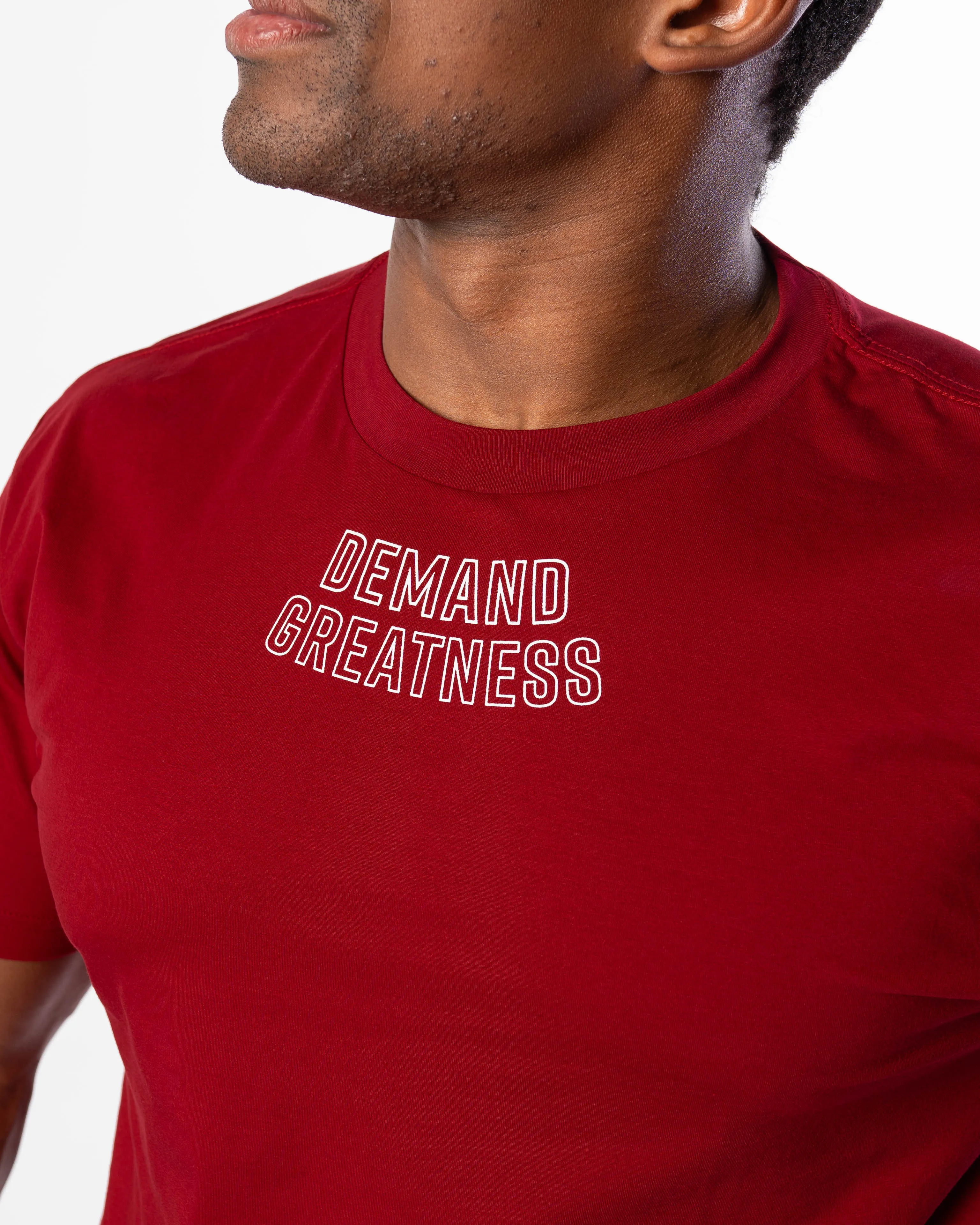 Demand Greatness True-Fit Men's Meet Shirt - IPF Approved - Ivory Rose