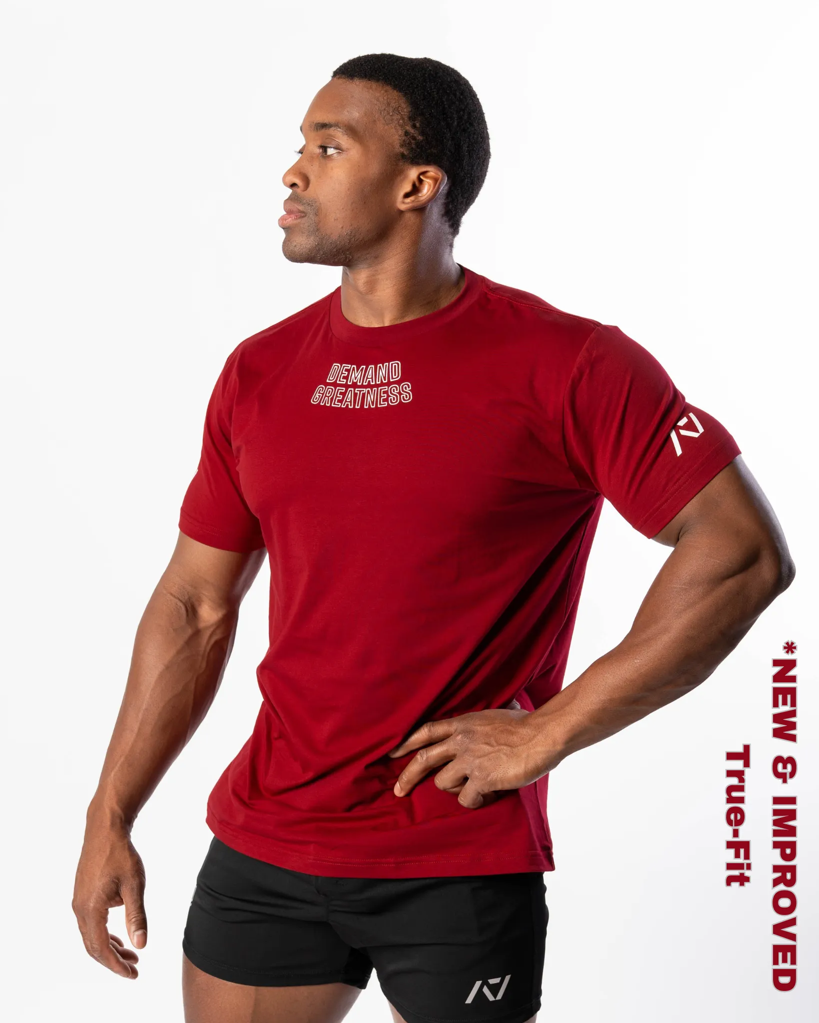 Demand Greatness True-Fit Men's Meet Shirt - IPF Approved - Ivory Rose