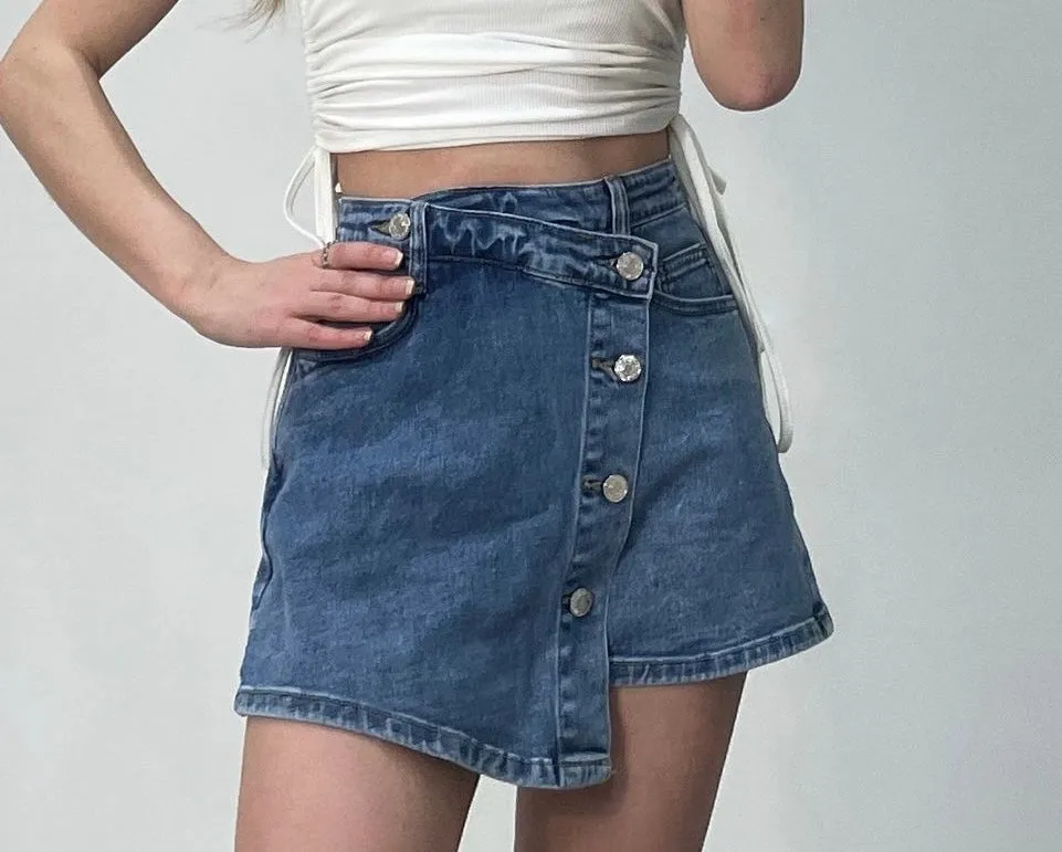 Diags Denim Skort