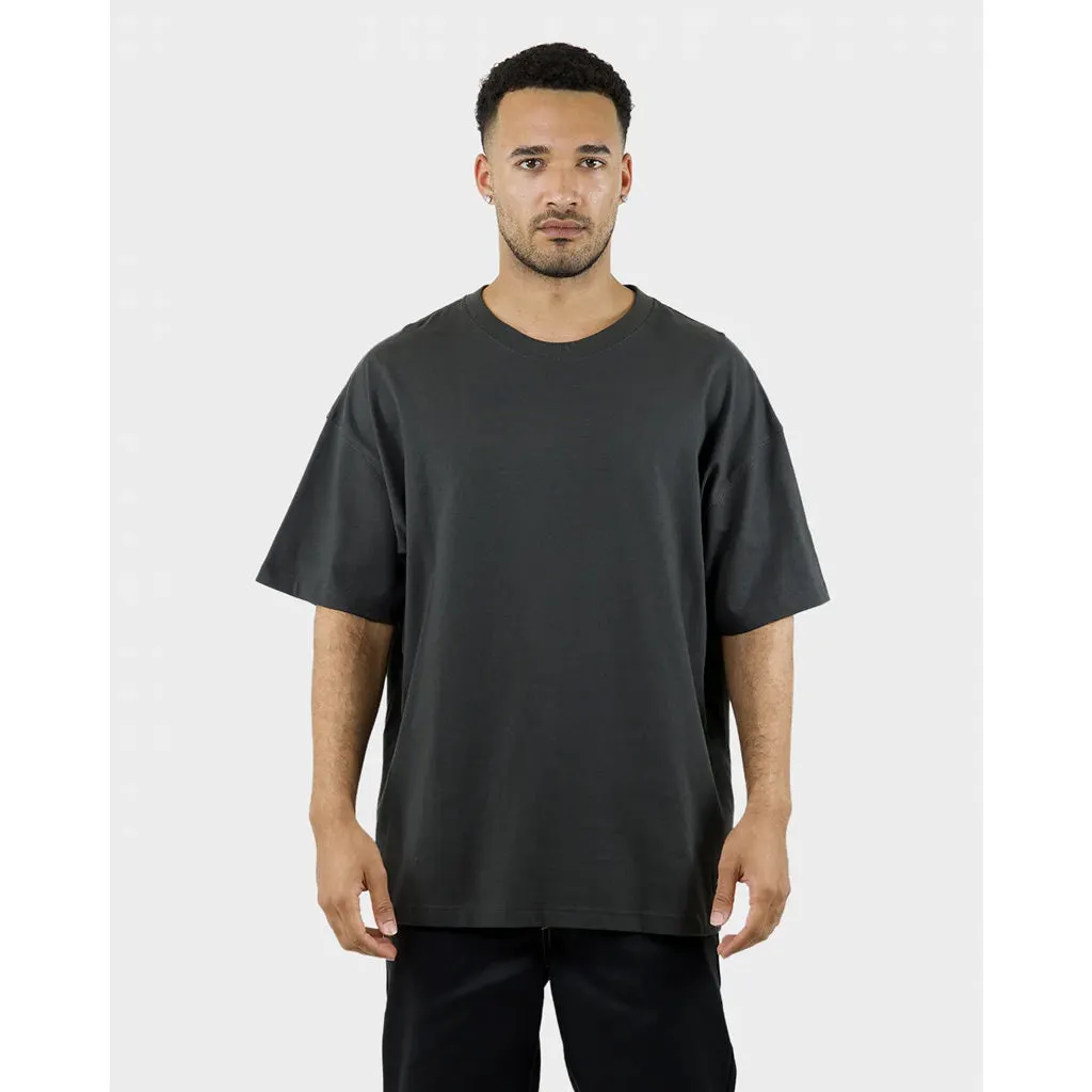 DICKIES 330 OVERSIZED BOX FIT TEE - WASHED GRAPHITE