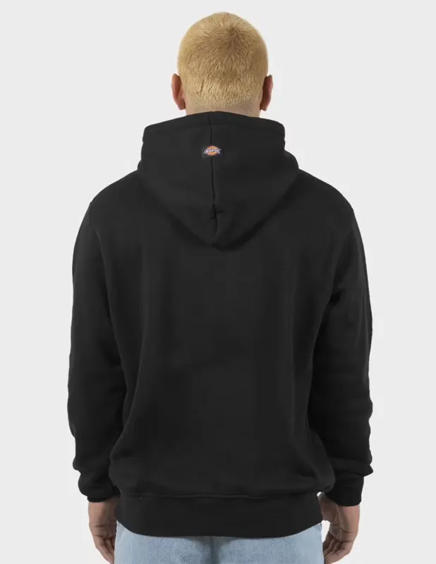 DICKIES H.S ROCKWOOD POP OVER HOODIE KK1210502 - BLACK