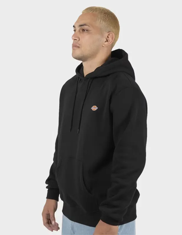 DICKIES H.S ROCKWOOD POP OVER HOODIE KK1210502 - BLACK