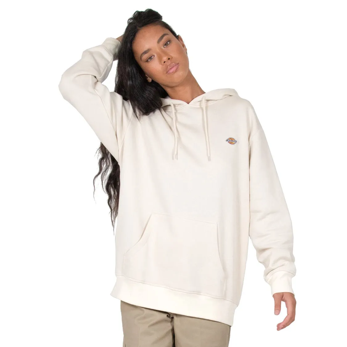DICKIES H.S ROCKWOOD POP OVER HOODIE KK1210502 - BONE