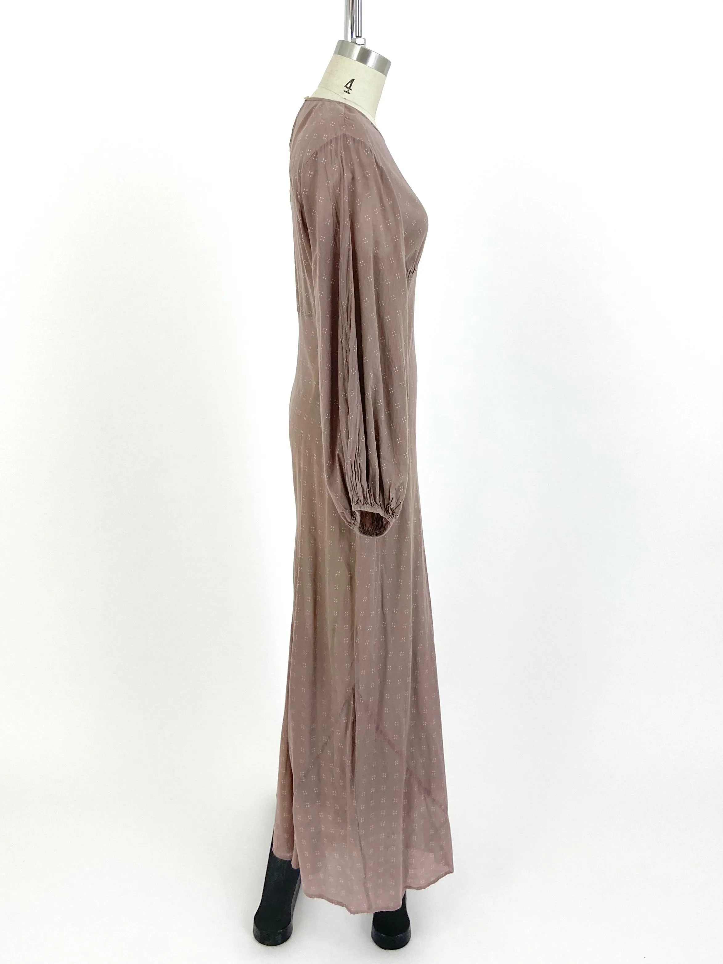 Doen Balloon Sleeve Maxi Dress