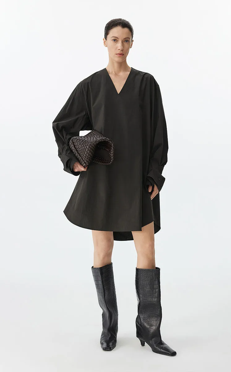 Dress / JNBY Cotton Long Sleeve Shirt Dress