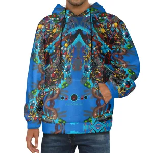 Drowning Men's Flannel Hoodie