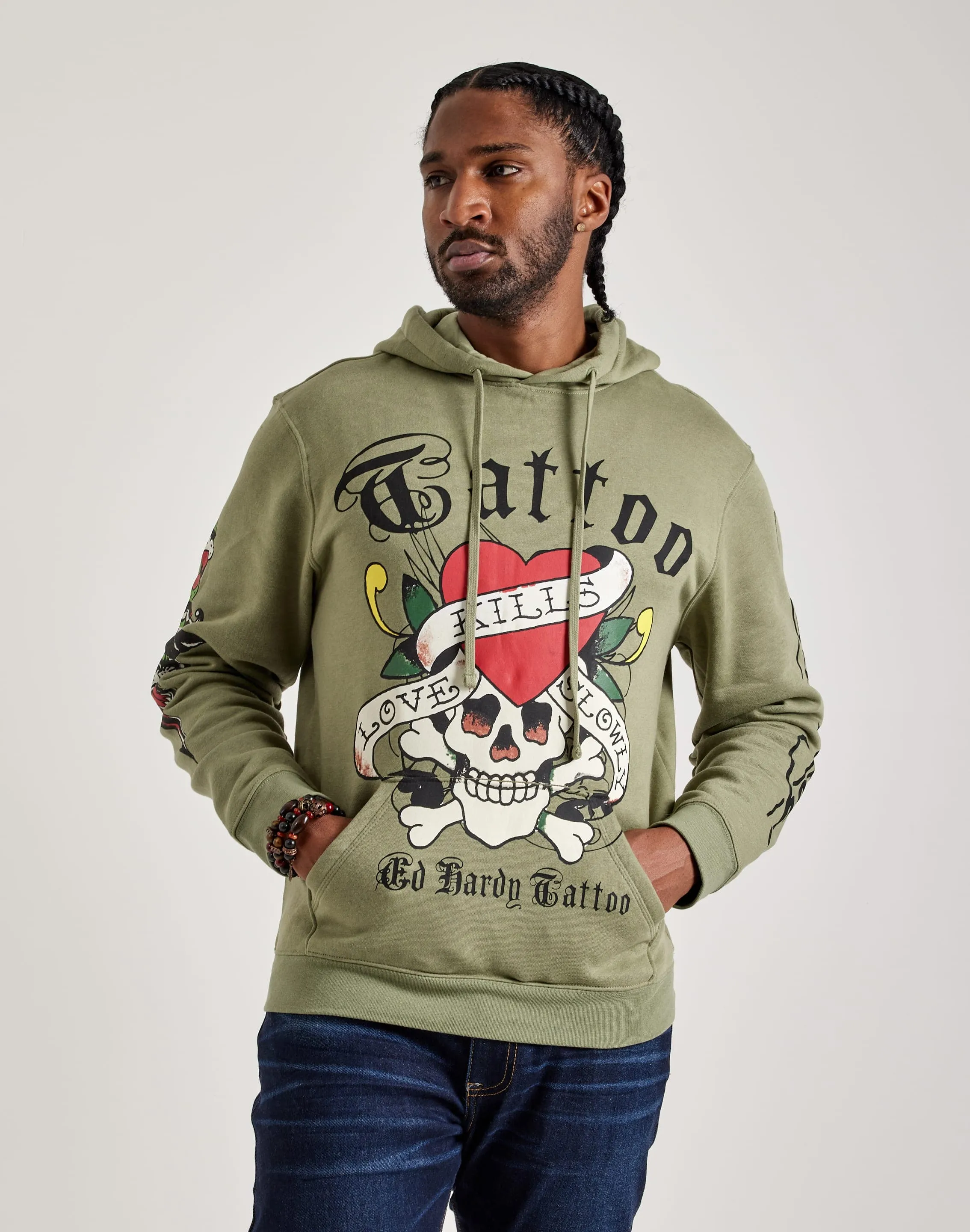 Ed Hardy Skull Hoodie