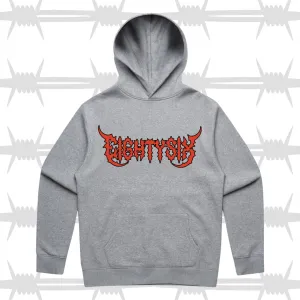 Electric Script Hood - Grey