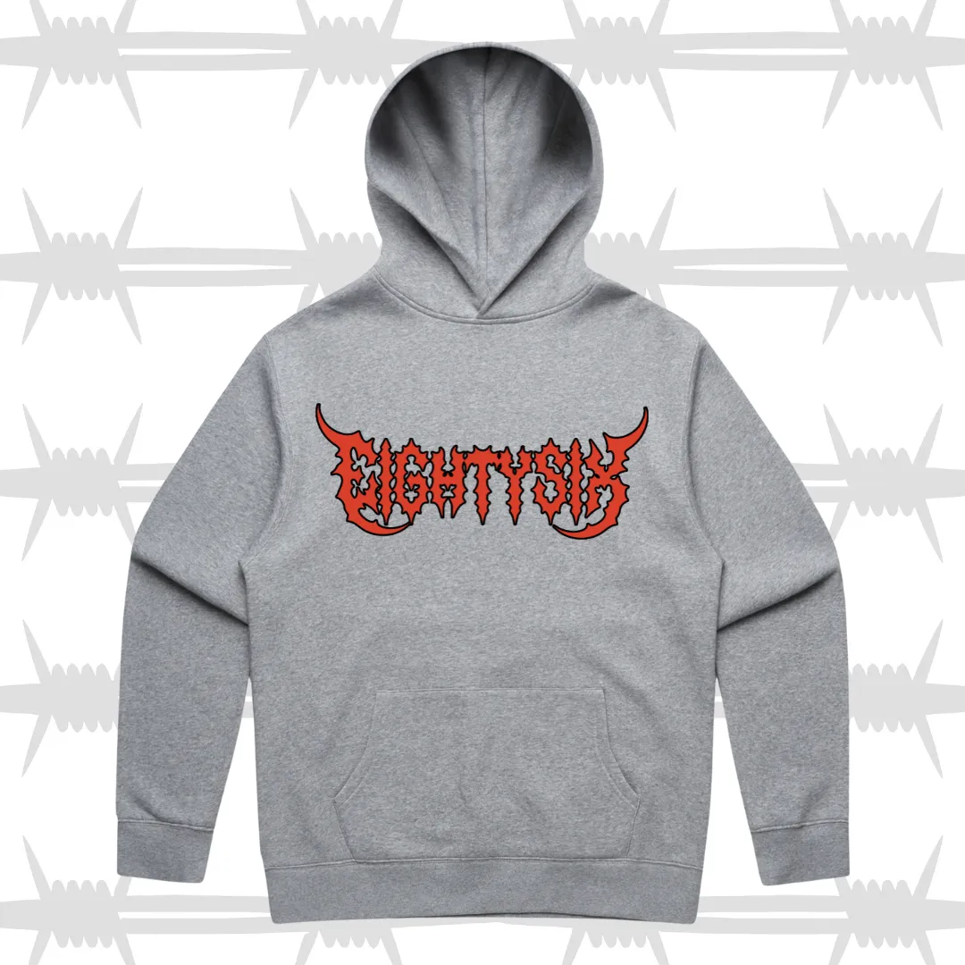 Electric Script Hood - Grey