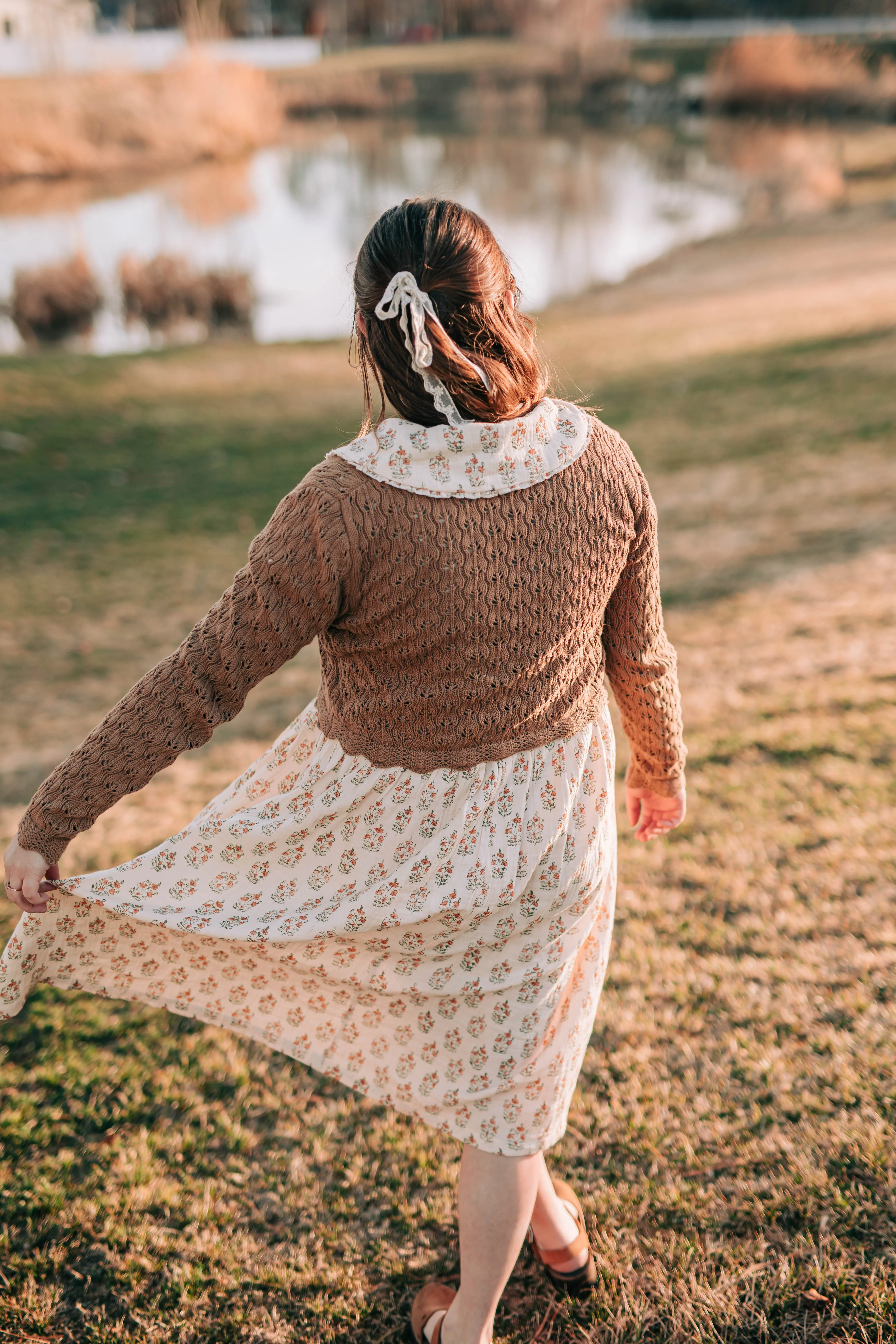 Ellie Cardigan - Warm Brown