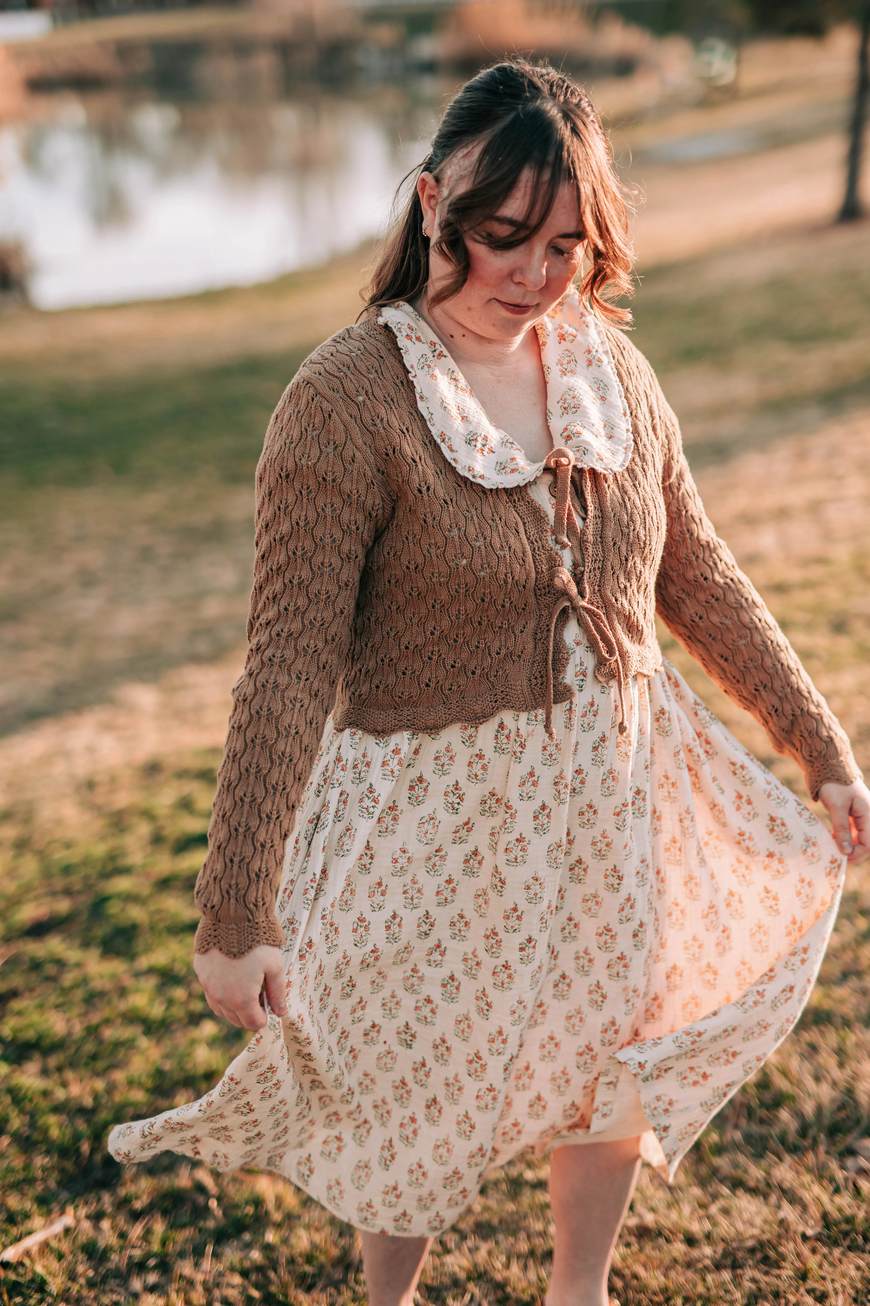 Ellie Cardigan - Warm Brown