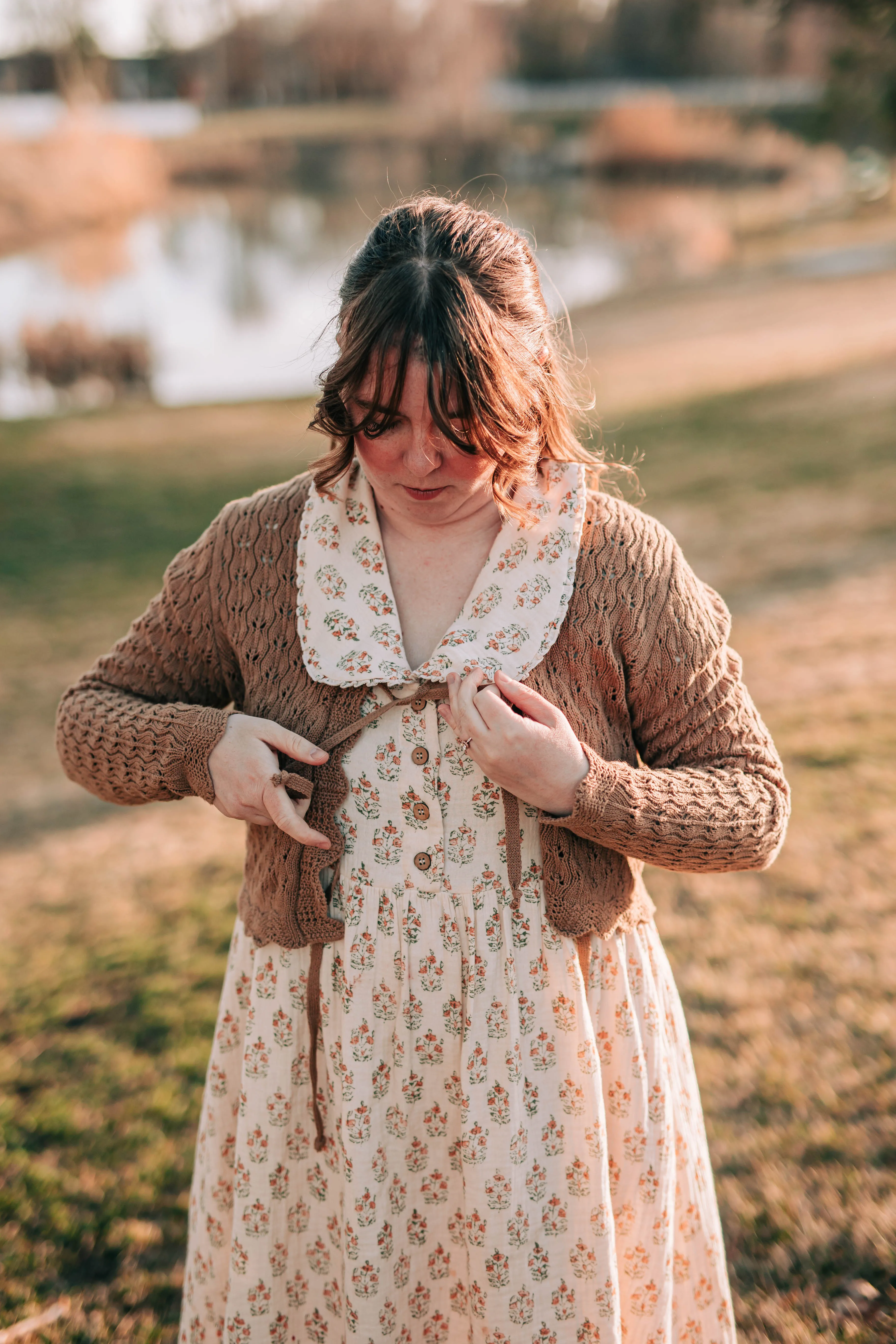 Ellie Cardigan - Warm Brown