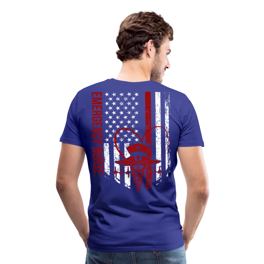 Emergency Nurse Men's Premium T-Shirt (CK4126)