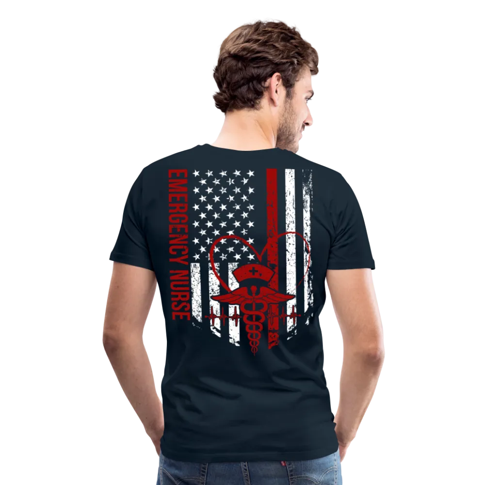Emergency Nurse Men's Premium T-Shirt (CK4126)