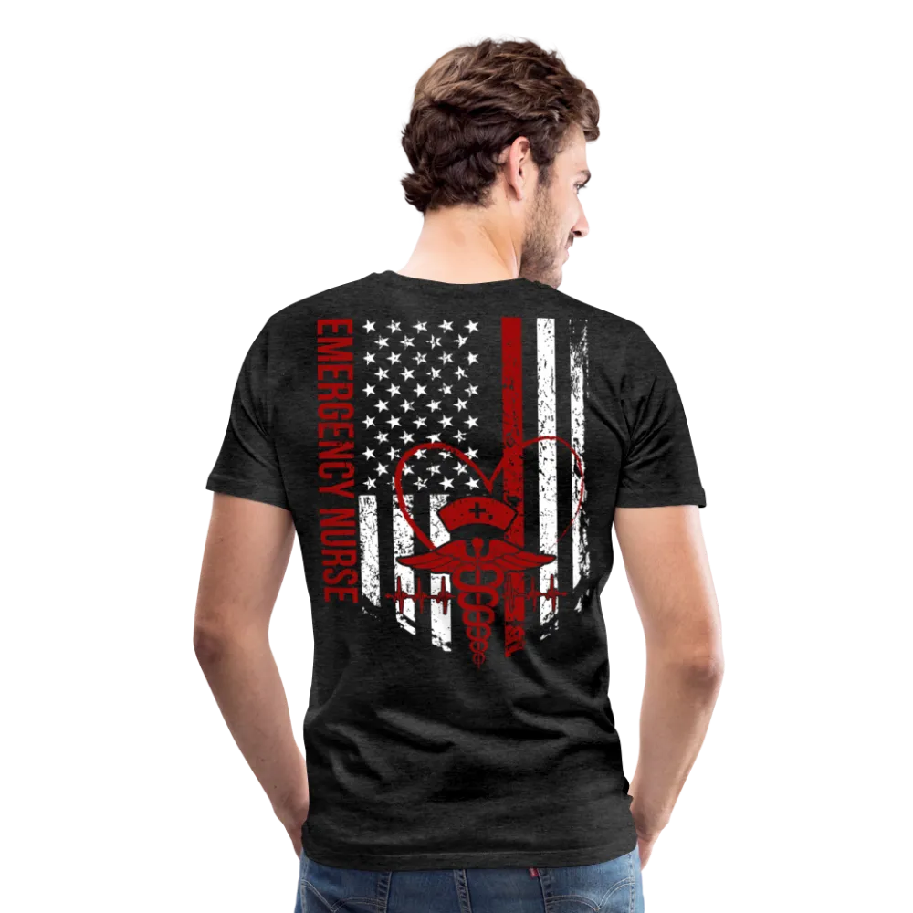 Emergency Nurse Men's Premium T-Shirt (CK4126)