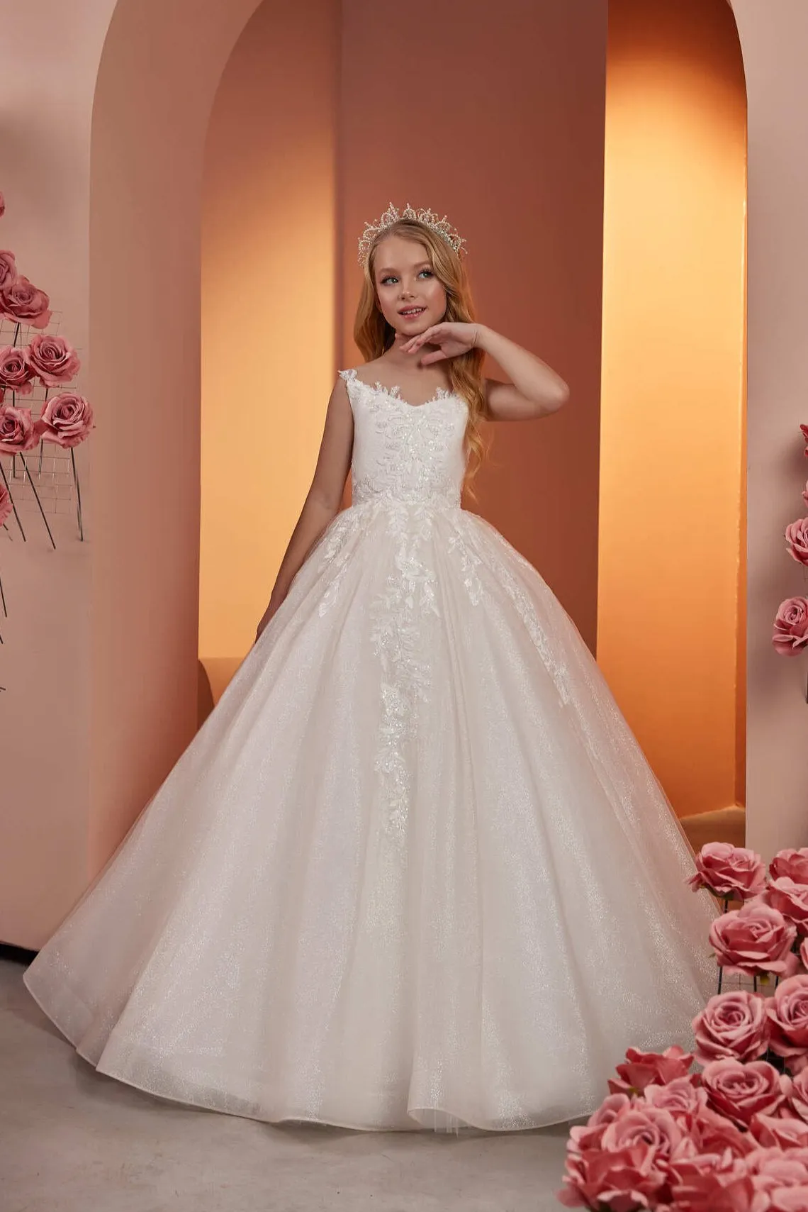 Fairy Tale Princess Gown with Cape