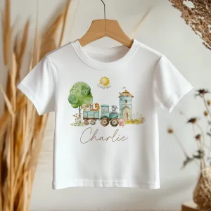 Farm Theme Personalised Toddler & Kids T Shirt