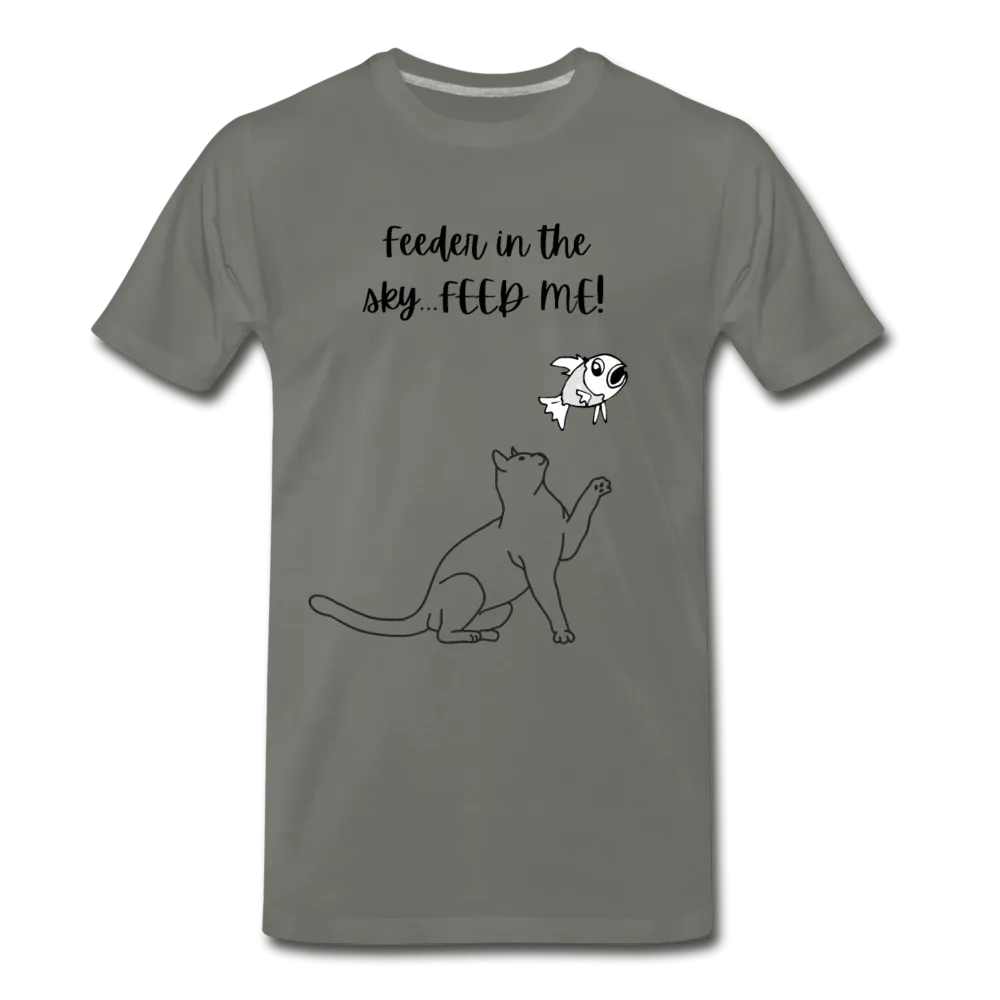 Feeder In The Sky Men's Premium T-Shirt