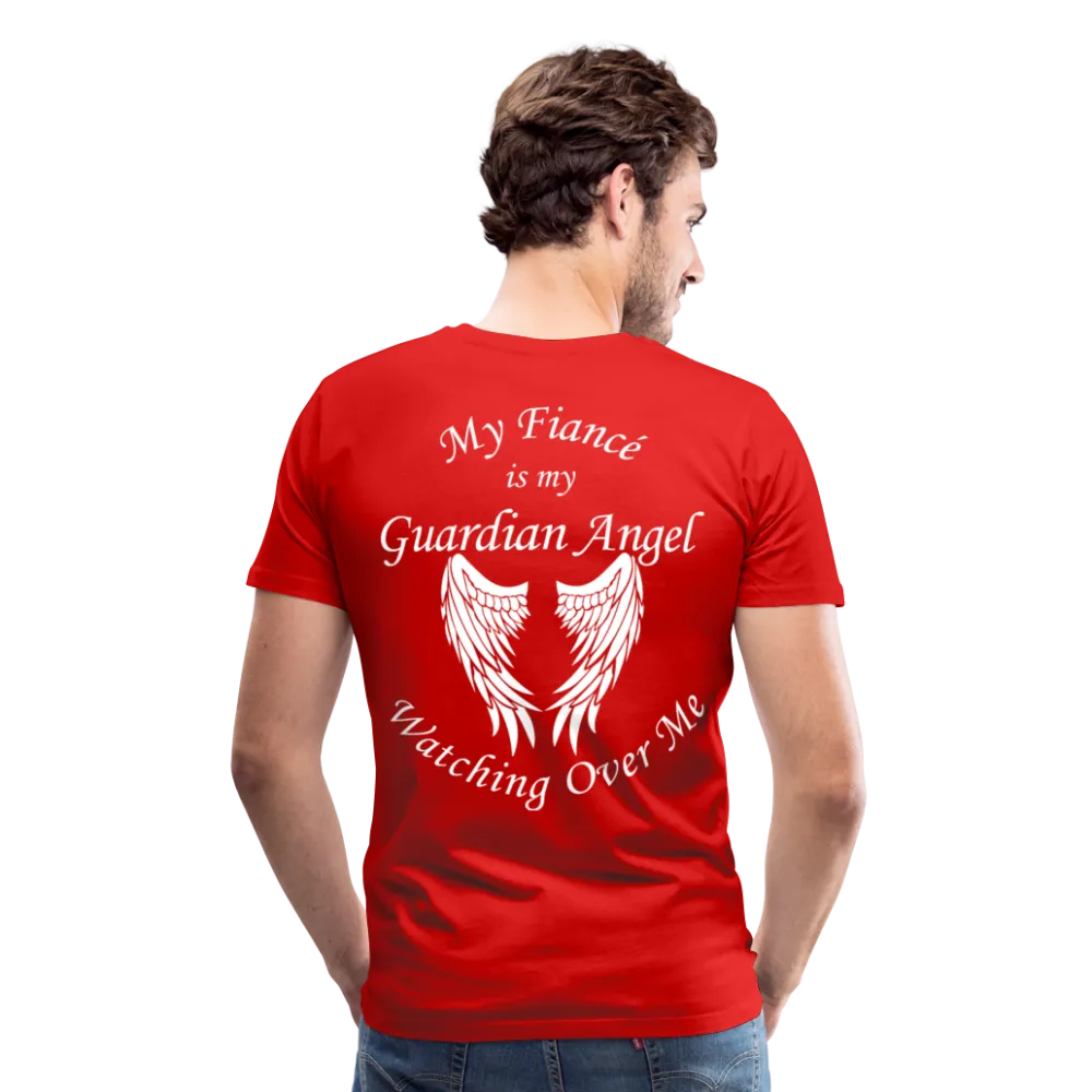 Fiancé Guardian Angel Men's Premium T-Shirt