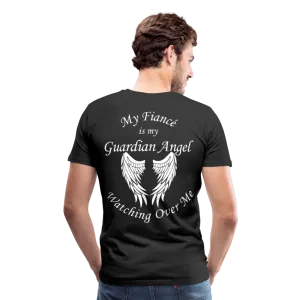 Fiancé Guardian Angel Men's Premium T-Shirt