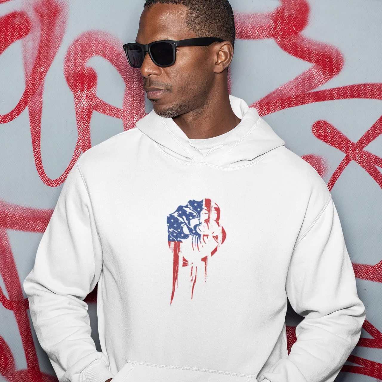 FIGHT FOR AMERICA - Unisex Heavy Blend™ Hooded Sweatshirt