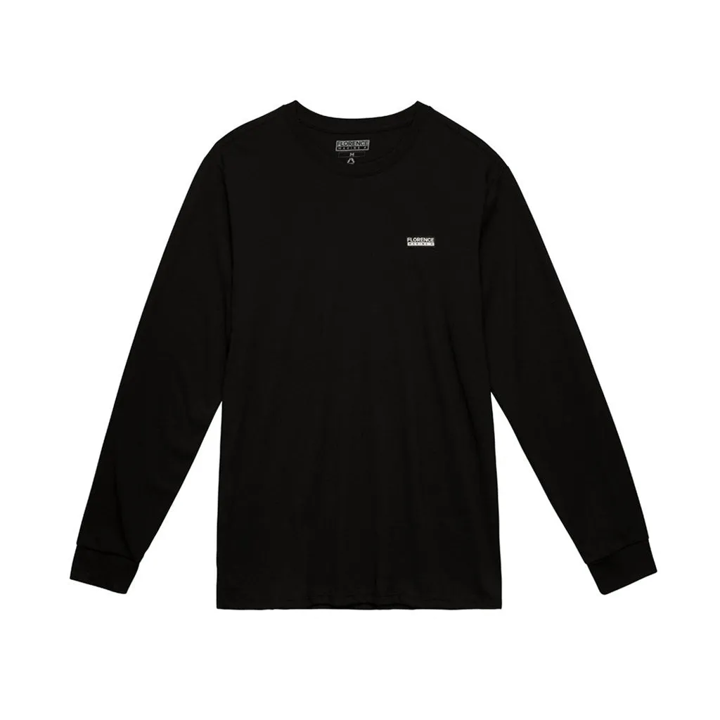 Florence Marine X - Organic Long Sleeve T-Shirt - Black