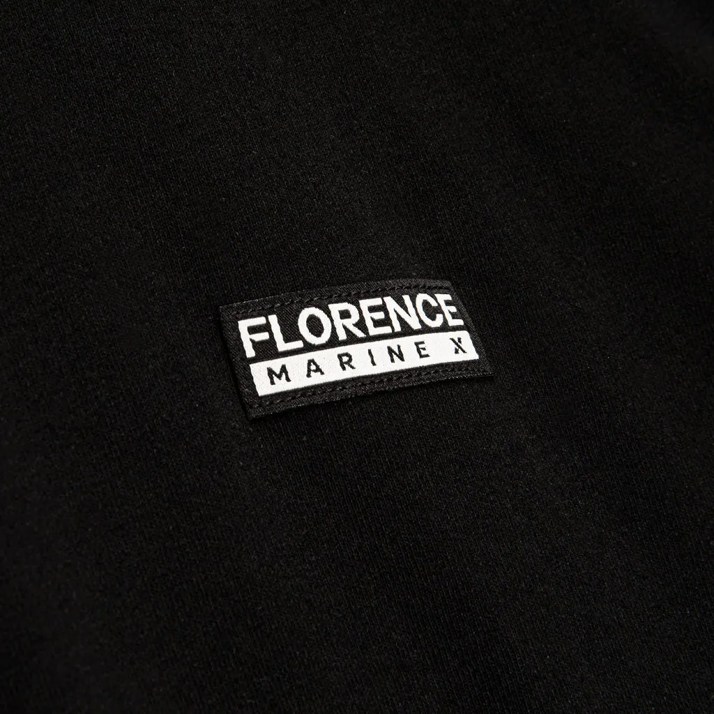 Florence Marine X - Organic Long Sleeve T-Shirt - Black